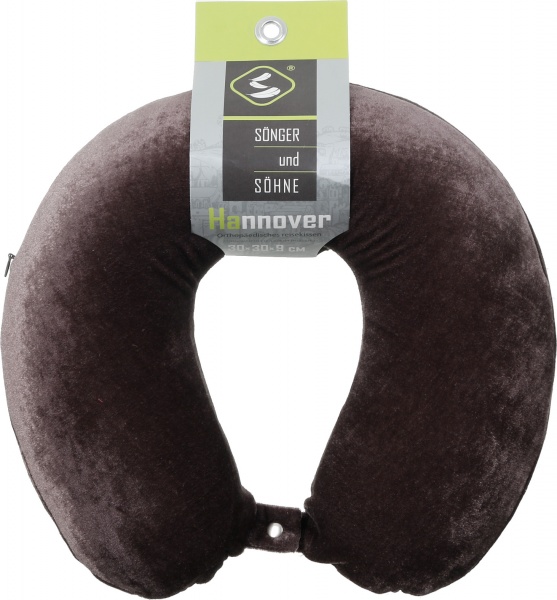 Подушка дорожня Hannover 30х30х9 см палевий Songer und Sohne