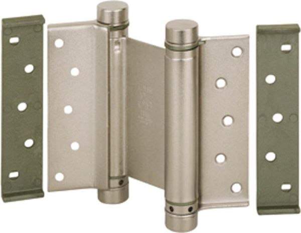 Петля 12590x25x3 мм матовый никель универсальная 2 шт