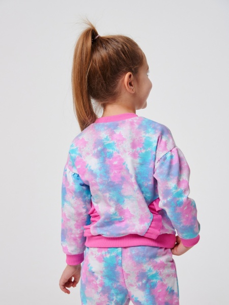 Свитшот для девочки Smil р.98 разноцветный 