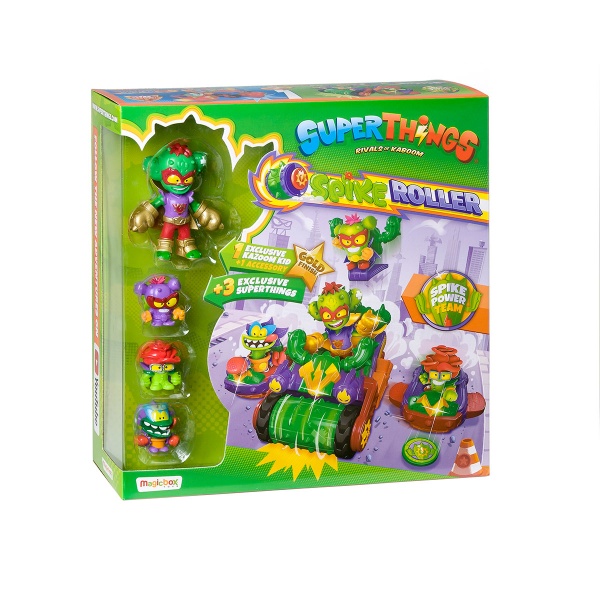 Ігровий набір SUPERTHINGS Kazoom Kids S1_Спайк-ролер Кактус PSTSP514IN00 