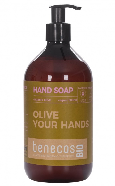 Крем-мило Benecos BIO органічна олива 500 мл