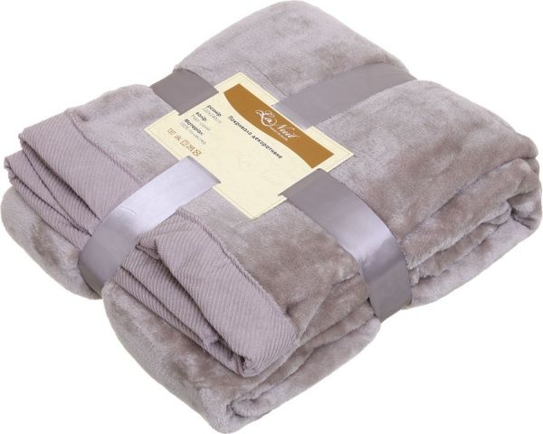 Покривало Plain 220x240 см La Nuit сірий 