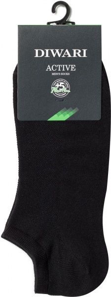 Шкарпетки чоловічі DiWaRi Active (короткі) 19С-181СП 484 р. 29 чорний 1 пар 