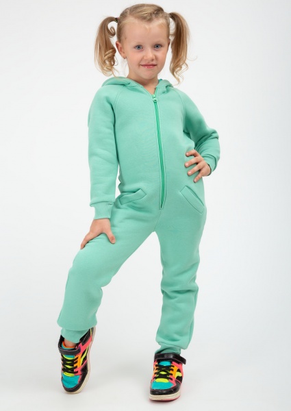 Комбінезон унісекс Roksana №0043/33011 р.116-122 м'ята 
