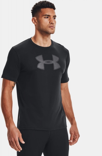 Футболка Under Armour UA BIG LOGO SS 1329583-001 р.2XL чорний