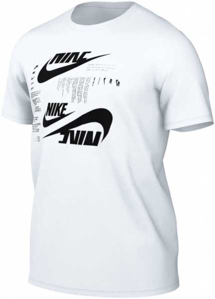 Футболка Nike M NSW TEE CLUB SSNL HBR DR7815-100 р.S білий