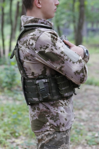 Плитоноска Тактическая Сordura, камуфляж 