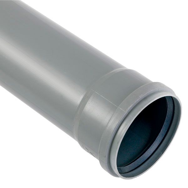 Труба внутрішня каналізаційна ПВХ Pride Plast 50х1000 мм