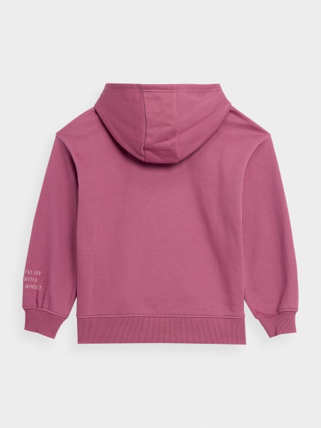 Джемпер 4F SWEATSHIRT 4FJSS23TSWSF0834-56S р. 134 рожевий