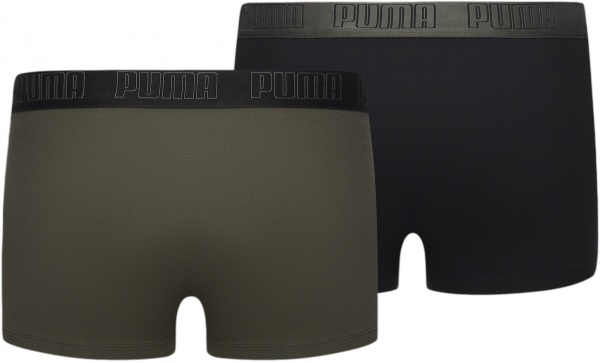 Трусы Puma BASIC TRUNK 2P FOREST 93501538 р.XL разноцветный