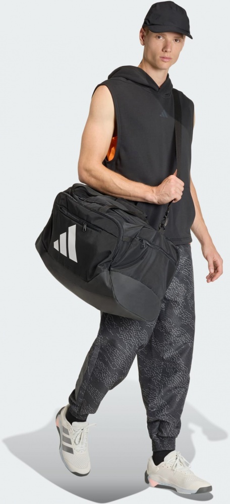 Спортивная сумка Adidas Defender Duffle JZ0607 60,6 л черный