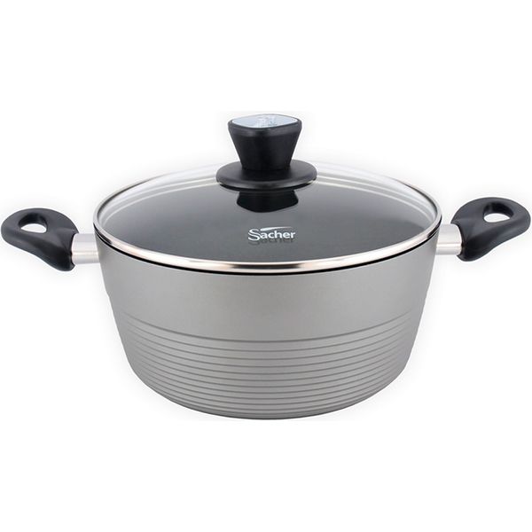 Кастрюля с антиприганным покрытием Sacher Teflon Dupont 2.5 л