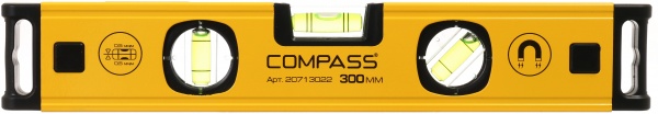 Уровень 30 см Compass магнитный AL-C1-300