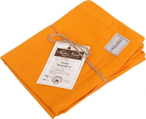 Дорожка (раннер) Красочность 40x140 см горчичный La Nuit 