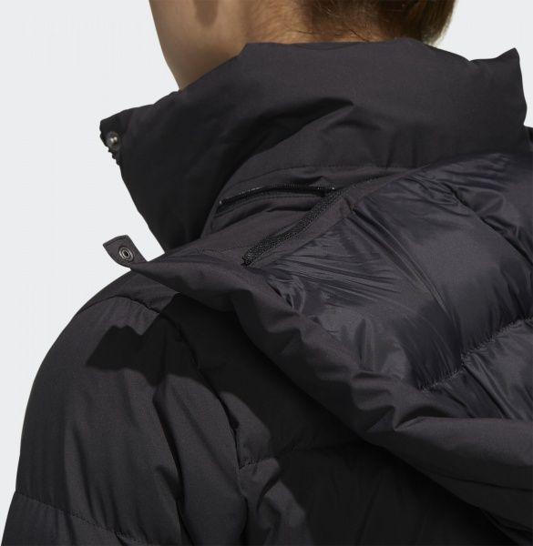 Куртка Adidas W LONG DOWN PK EH3987 44 чорний