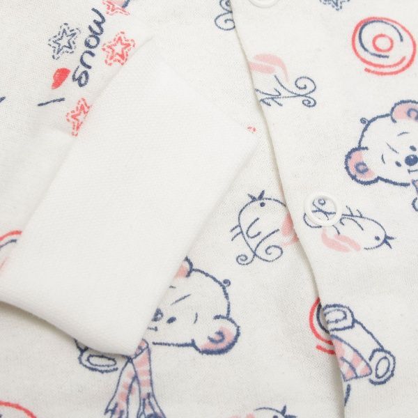 Боди Фламинго ясельный р.74 молочный 647-310 