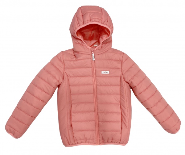 Куртка детская для девочки JOIKS р.98 коралловый KD-02/98 
