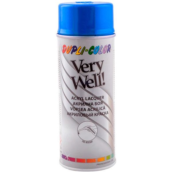 Эмаль аэрозольная Dupli-Color Very Well RAL 5005 сигнально-синий глянец 400 мл
