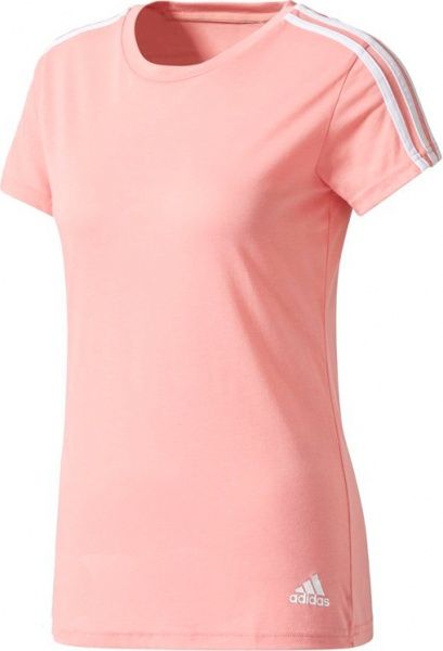 Футболка Adidas Essentials 3-Stripes Tee BR2459 XL рожевий