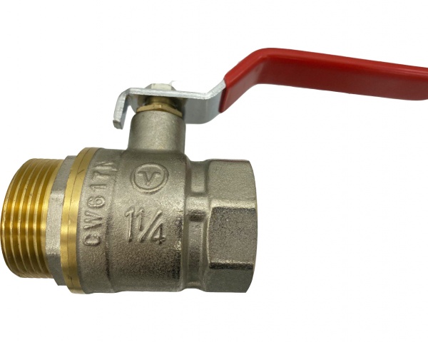 Кран шаровой Gross 32 11/4 В-Н ручка