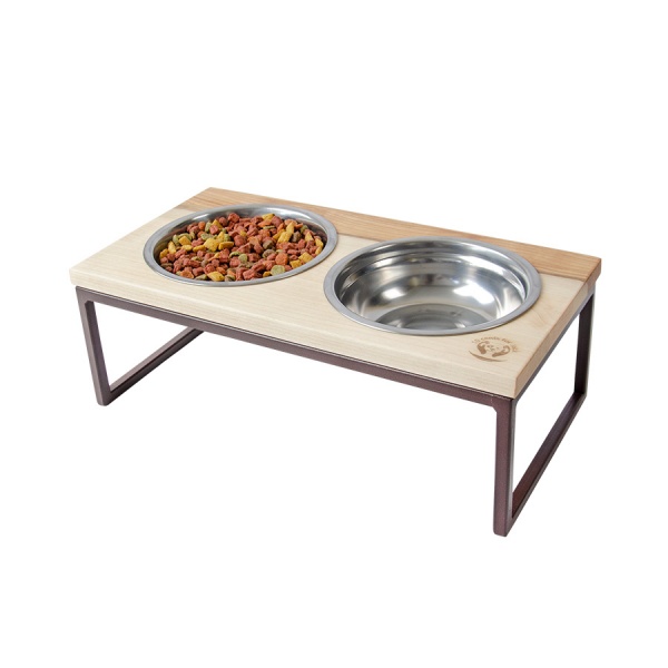 Миска подвійна 10 центів для Джека №2 S коричнева