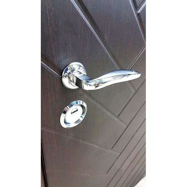 Дверь входная Булат К-7 159 венге темный 2050x850мм левая