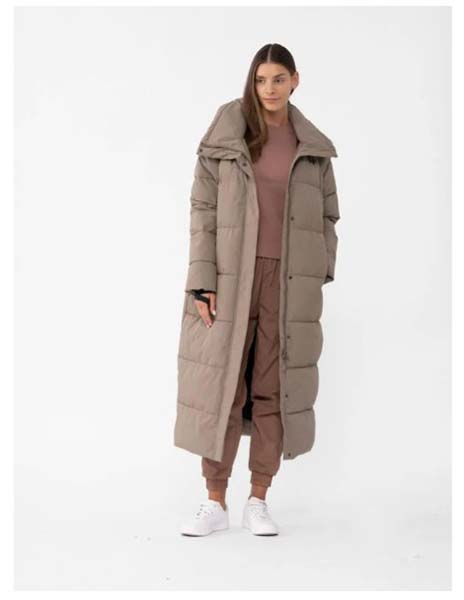 Пальто 4F DOWN JACKET F237 4FAW23TDJAF237-82S р.S коричневий