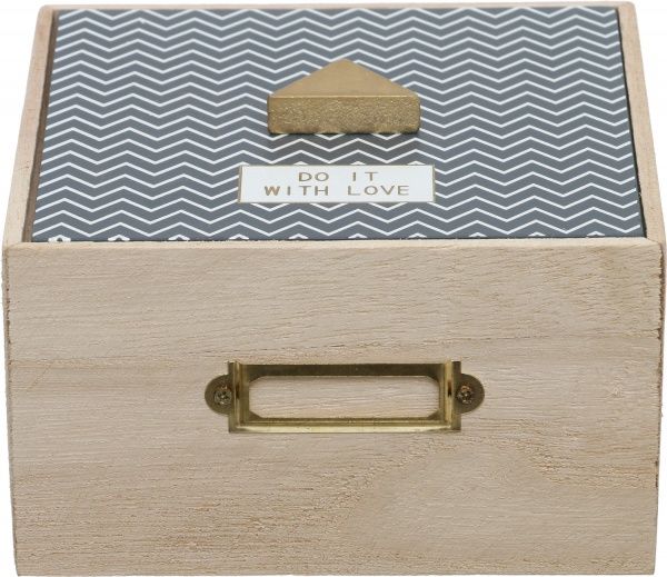 Скринька Do it with Love 14х14х9 см HSkyHSG-3023 Home & You
