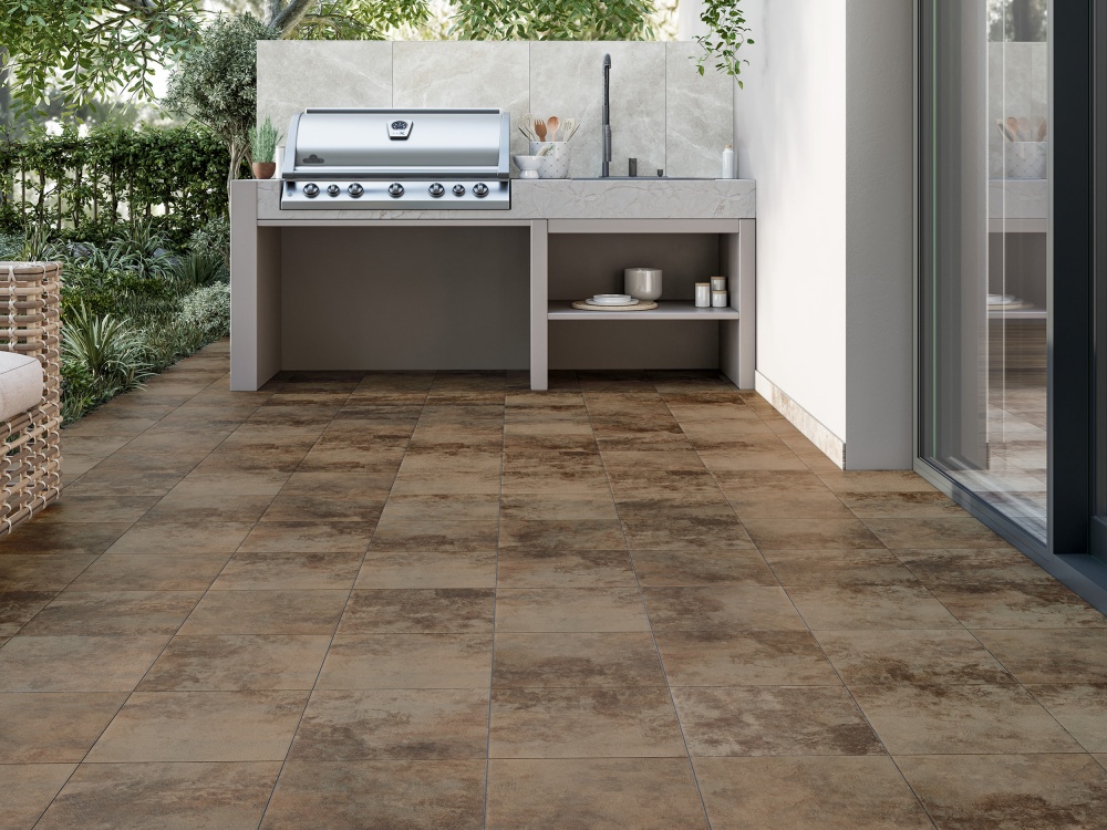 Плитка Golden Tile Split terracotta SGК770 30x30 см