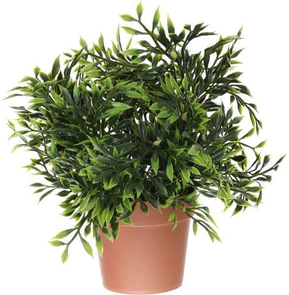 Цветочная композиция искусственная Мирта в вазоне зеленая PFC(NL)-088R