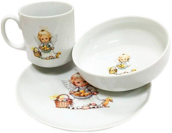 Набор детской посуды Wonder 3 предмета 6503T06E2B121 Cmielow