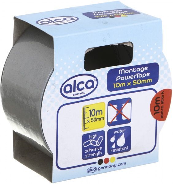 Клейка стрічка Alca для автомобіля 95x50 мм 0,95 м сірий