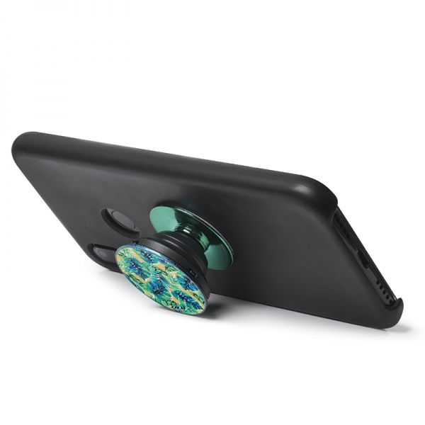 Тримач для телефона Pop 005 Тропік Luxe Cube зелений