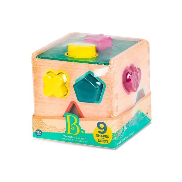 Іграшка дерев'яна Battat сортер - Чарівний куб BX1763Z