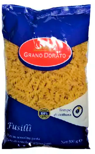 Макарони ТМ GRANO DORATO Свердла 500г (FUSILLI) 