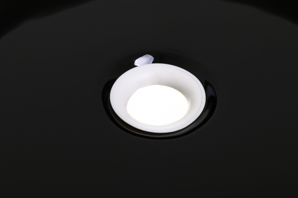 Умывальник VOLLE накладной 36x36 см черный 13-40-111B