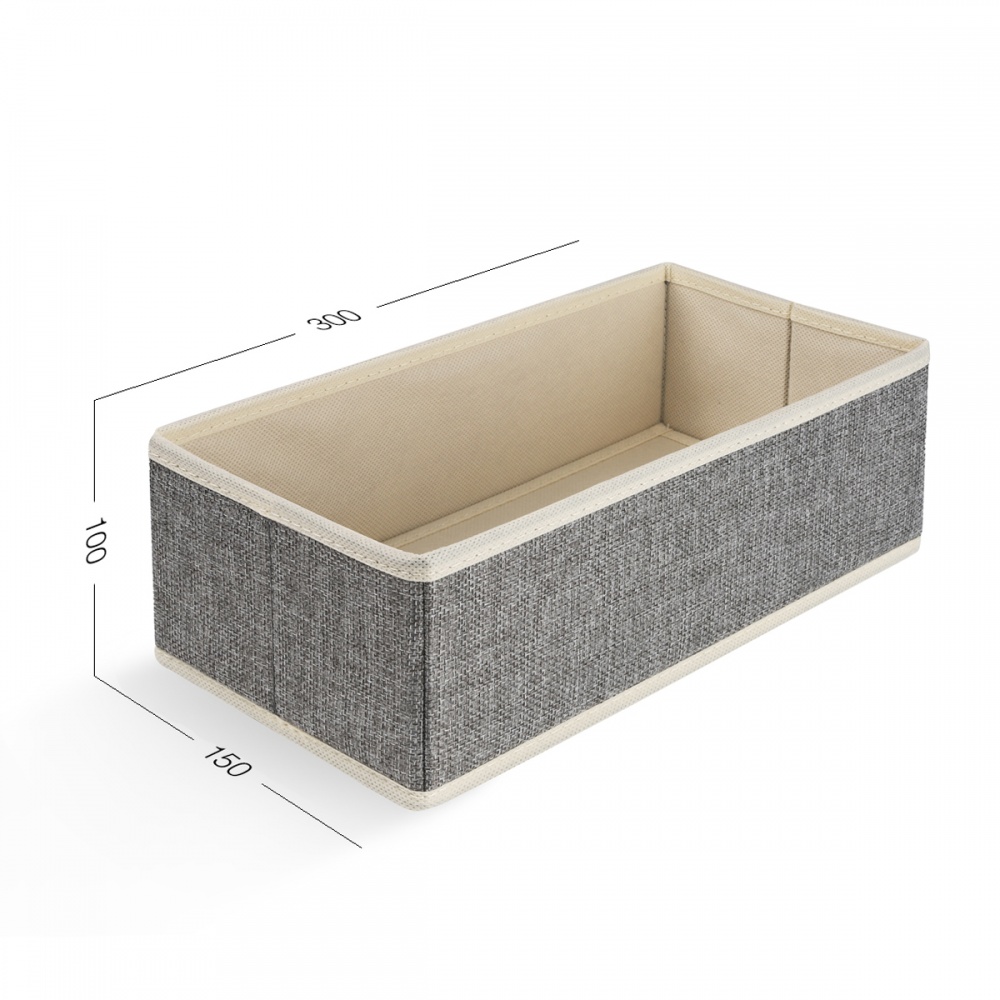 Ящик для зберігання MVM TH-28 LIGHT GRAY 100x150x300 мм