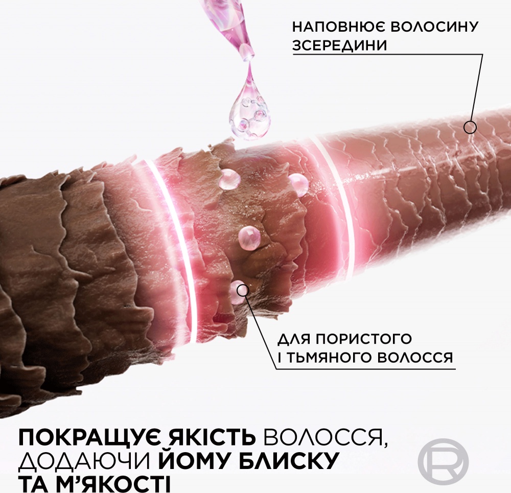 Кондиционер Elseve Glycolic Gloss для придания блеска и смягчения волос 150 мл