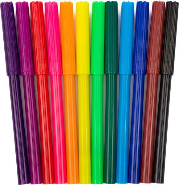 Набор фломастеров Jumbo Trolls Dream 12 шт. 1 вересня