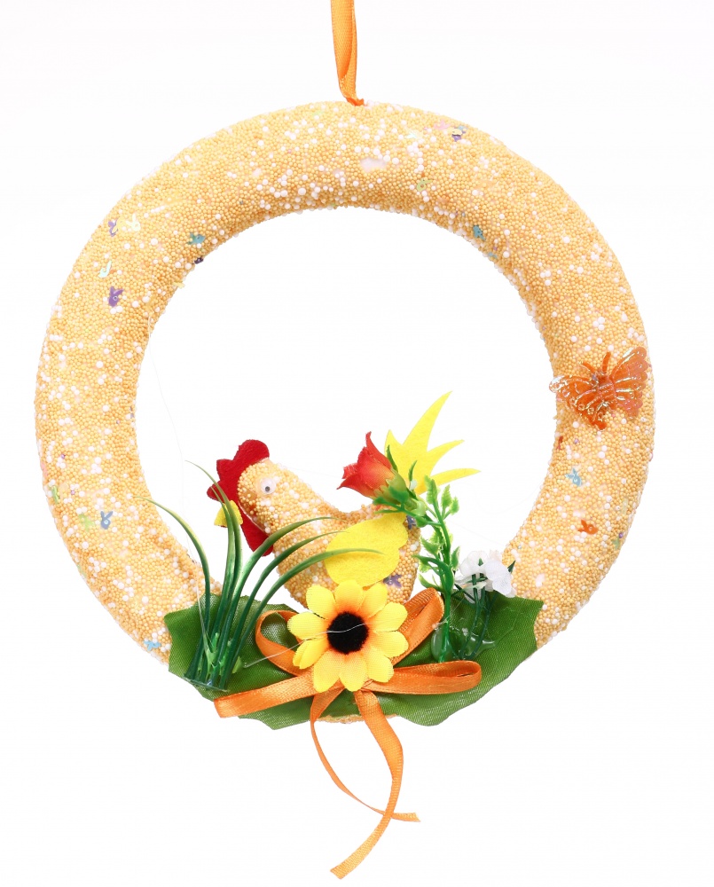 Украшение пасхальное Петух 18см 37108-8