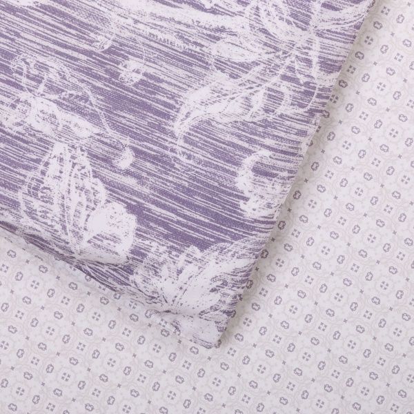 Комплект постільної білизни Grey Calla сімейний сірий Lameirinho 