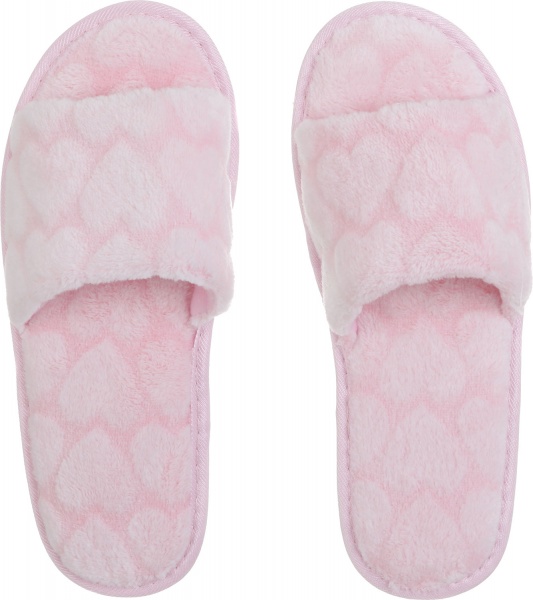 Капці домашні La Nuit Серця р. 36/37 рожевий sainty/hearts/pink 