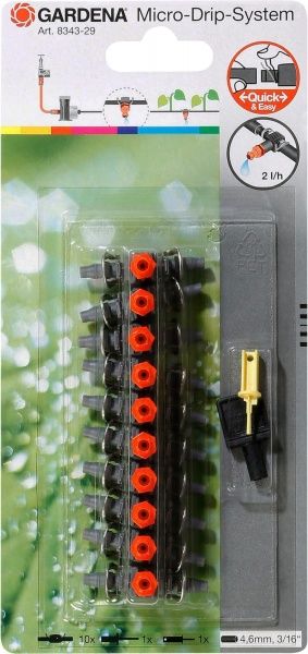 Крапельниця Gardena Micro-Drip-System внутрішня 8343 