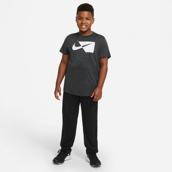 Футболка Nike B NK DF HBR SS TOP DA0282-010 р.XL чорний