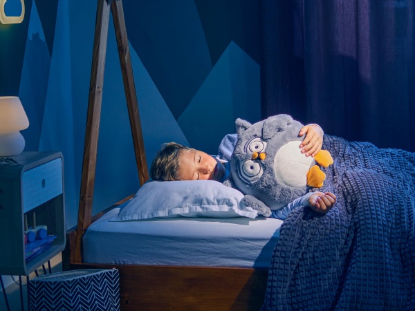 Набор Эмоциональная Совушка 3-в-1 Дивун Шу-Шу серый Dormeo 