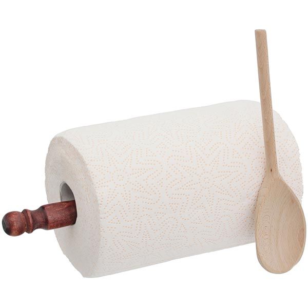 Тримач для кухонних рушників SUPER МAXI дерево темне