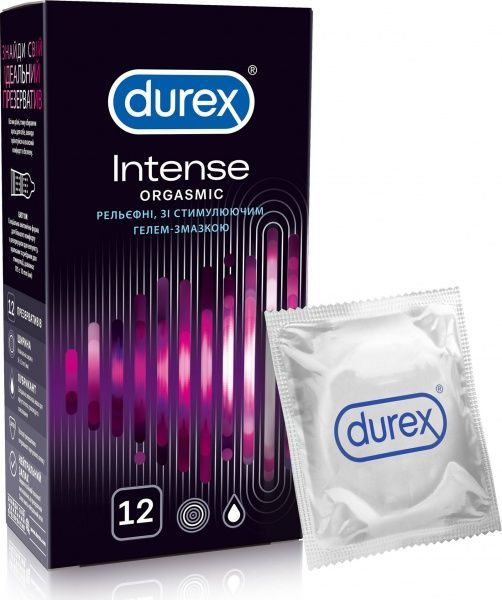 Презервативы Durex Intense Orgasmic 12 шт.