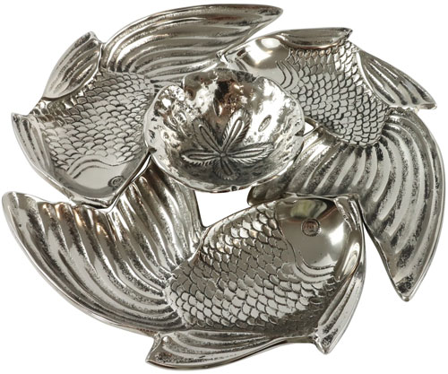 Блюдо для подачі Fish 39х39х6 см 5499 HOFF 