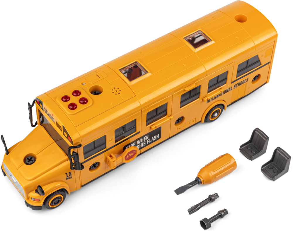 Автоконструктор Школьный автобус 1:24 532.02.03