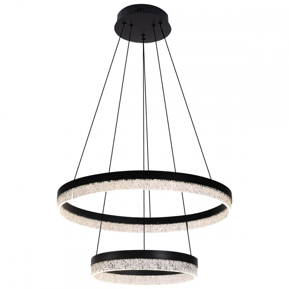 Світильник світлодіодний LIGHT SET LEBIDKA 2PL-R 2x40 Вт чорний